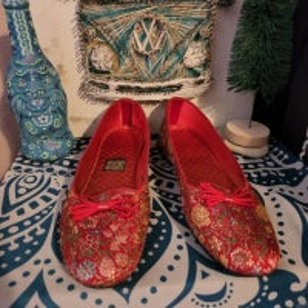 Danial Greene brocade shoes/slippers.
 Good condition.
Sz 9